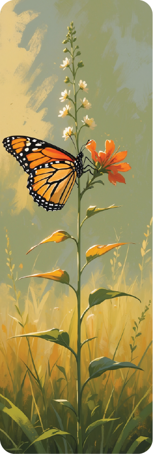 Monarch Butterfly Bookmark