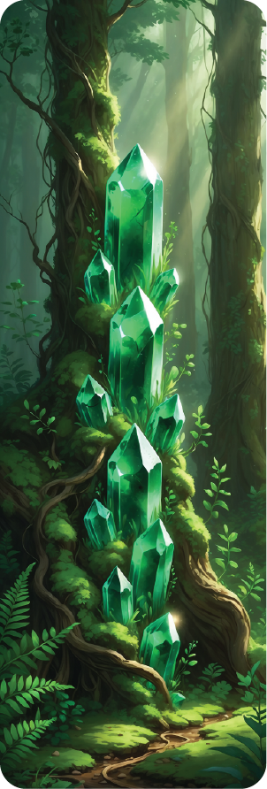 Crystal Bookmarks