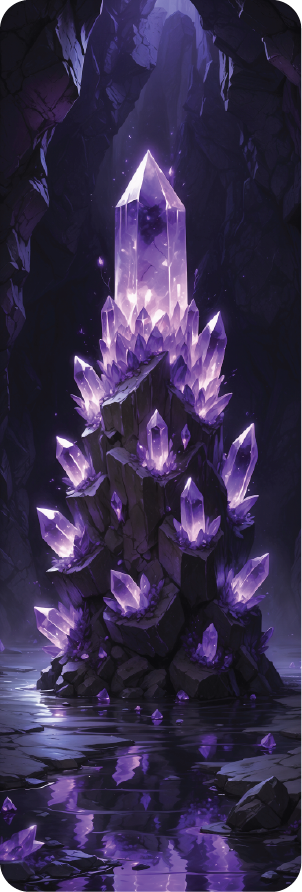 Amethyst Bookmark