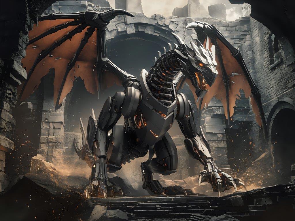 Bissarion the Abyss-Forged - Canvas Wall Art Print