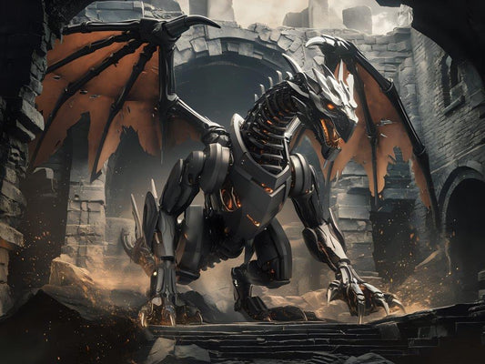 Bissarion the Abyss-Forged - Canvas Wall Art Print
