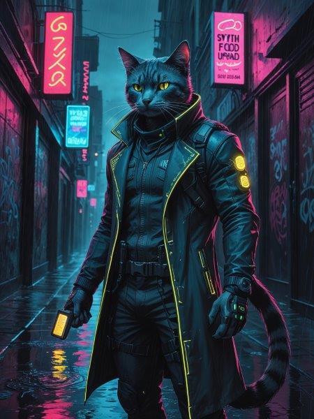CyberPunk - Canvas Wall Art Print