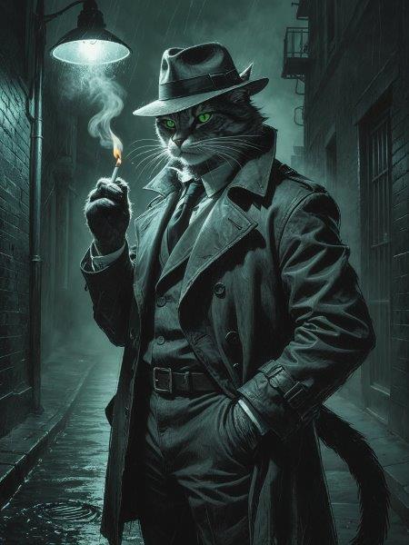 Private Eye - Canvas Wall Art Print