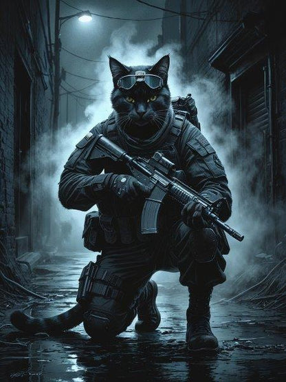 Black Ops - Canvas Wall Art Print