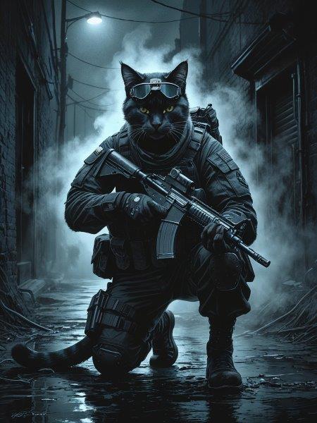 Black Ops - Canvas Wall Art Print