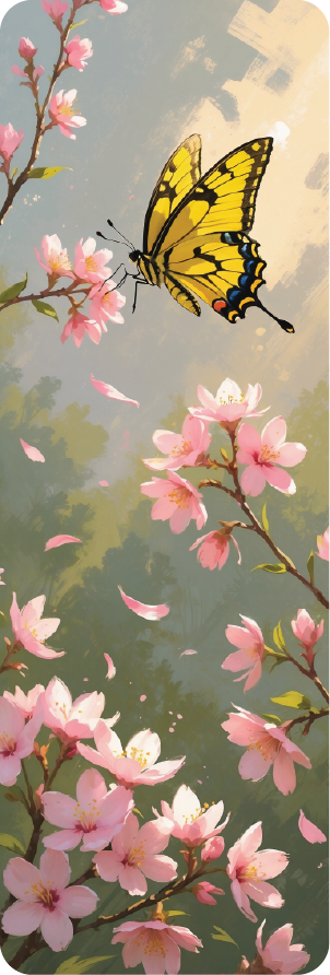 Swallowtail Butterfly Bookmark