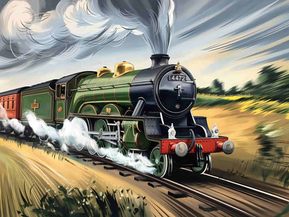 The Scotsman Still Flies - Canvas Wall Art Print