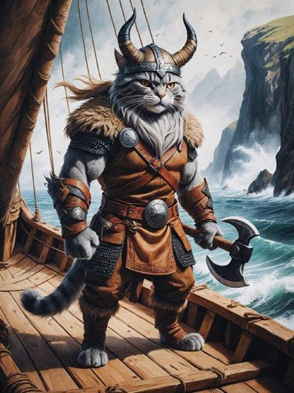 Viking Chieftan - Canvas Wall Art Print