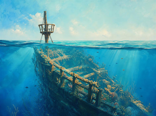 What the Sea Kept - Canvas Wall Art Print