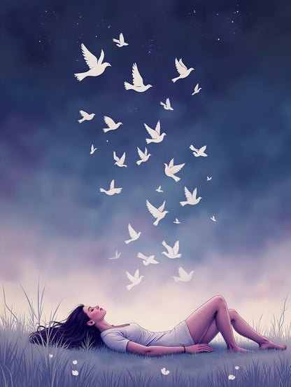 Where Thoughts Take Flight - Canvas Wall Art Print